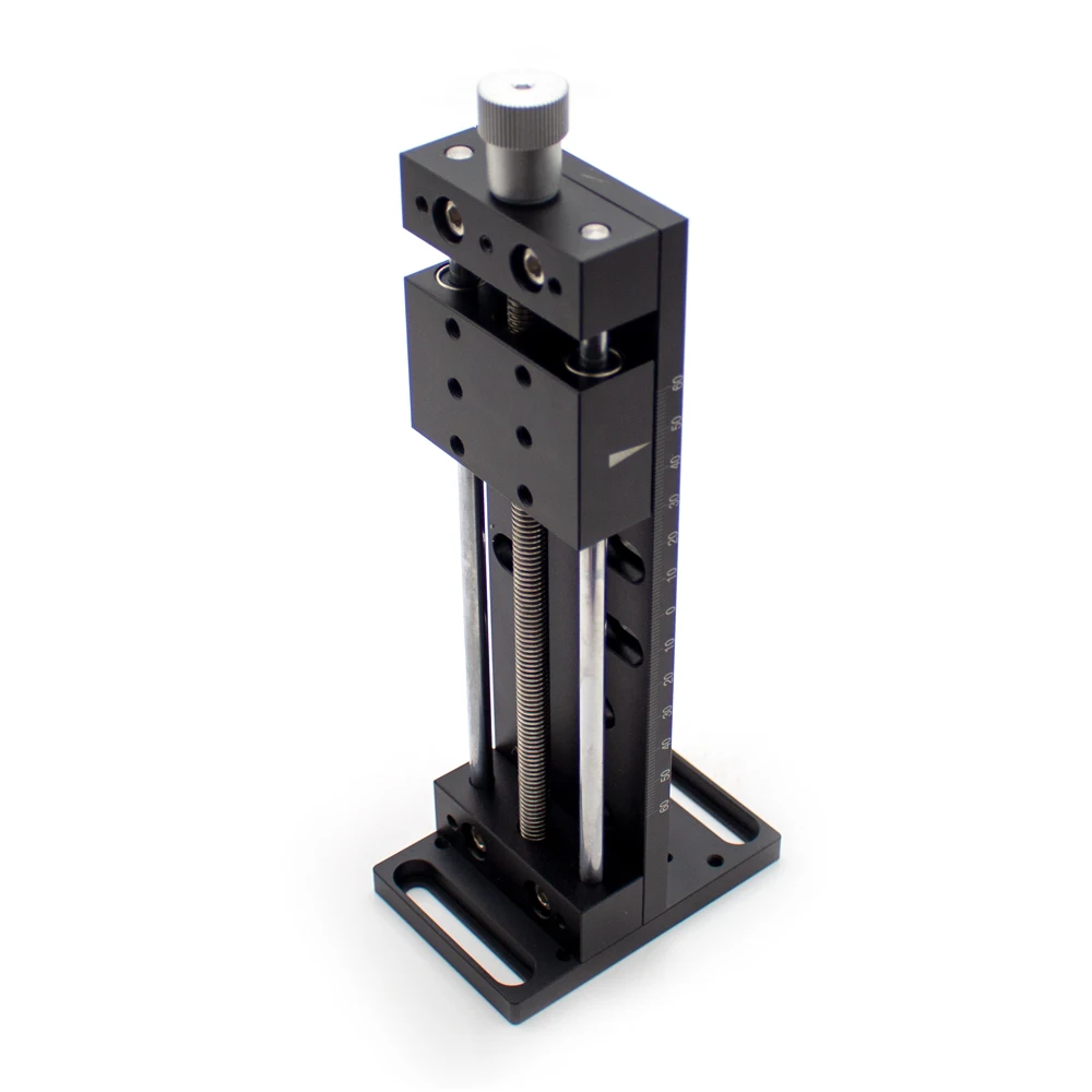 

60x40MM Z-Axis Manual Column Lifting Platform Laboratory Optical Displacement Platform Stroke 50MM/80MM/120MM Y