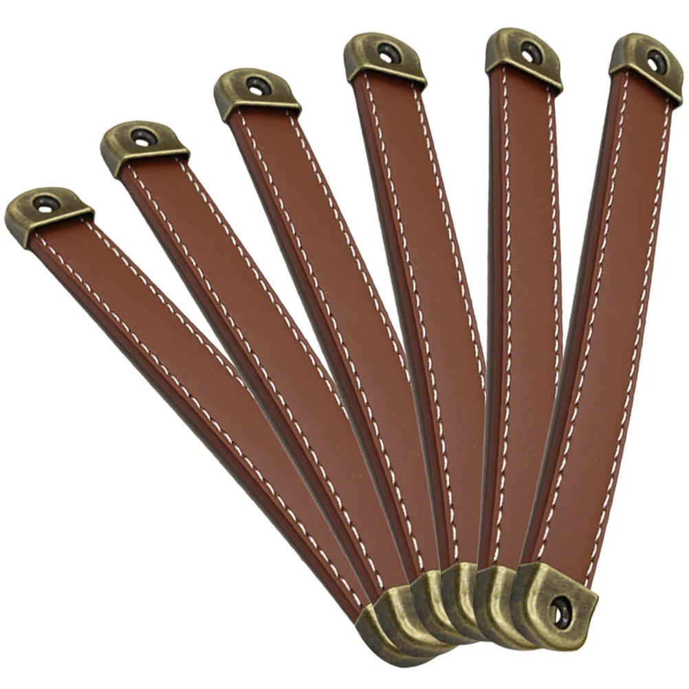 6 قطعة مقابض سحب موثوقة مقاومة للاهتراء خزانة لخزانة ملابس بأدراج باب يسحب مقابض سهلة التركيب