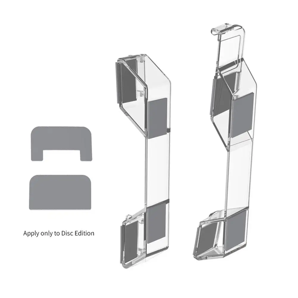 For Slim Holder Horizontal Bracket Stand With 4-Port USB Hub Base For Slim Disc & Digital Game Console Dock Mount Holder image 6