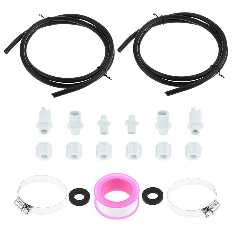 

ABHS-Offline Feeder Connection Kit With Saddle Clamp Chlorinator Feeder Hose Tubing Part For CL200 CL220 Offline Pool Feeder