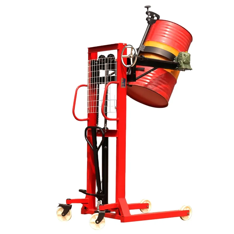 1ton  Hand Manual Drum Stacker Oil Drum Lifter for Oil Depot