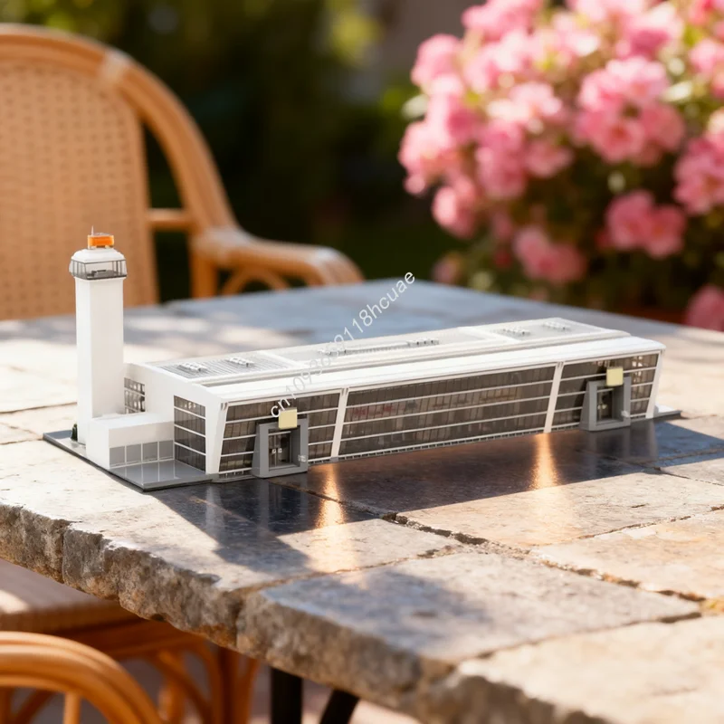 

4591 шт. MOC модульная модульная модель регионального аэропорта, строительные блоки, игрушка, сборка рождественских подарков, сделай сам, креативный детский день рождения