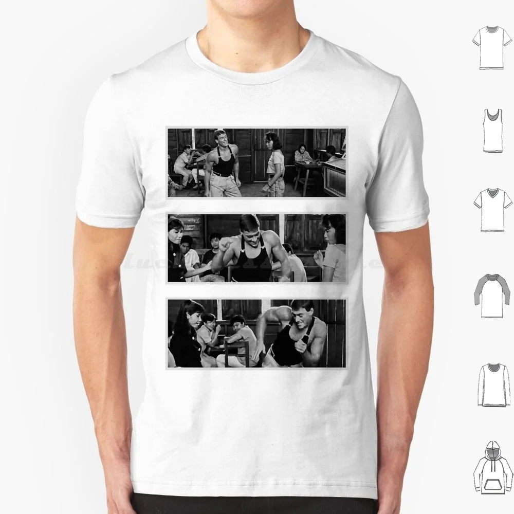 Camiseta Vandance para hombres, mujeres y niños, 6xl, años 80, películas de los años 80, Bloodsport, clásicos de culto, baile, Jcvd, Jean Claude Van Damme, Kickboxer