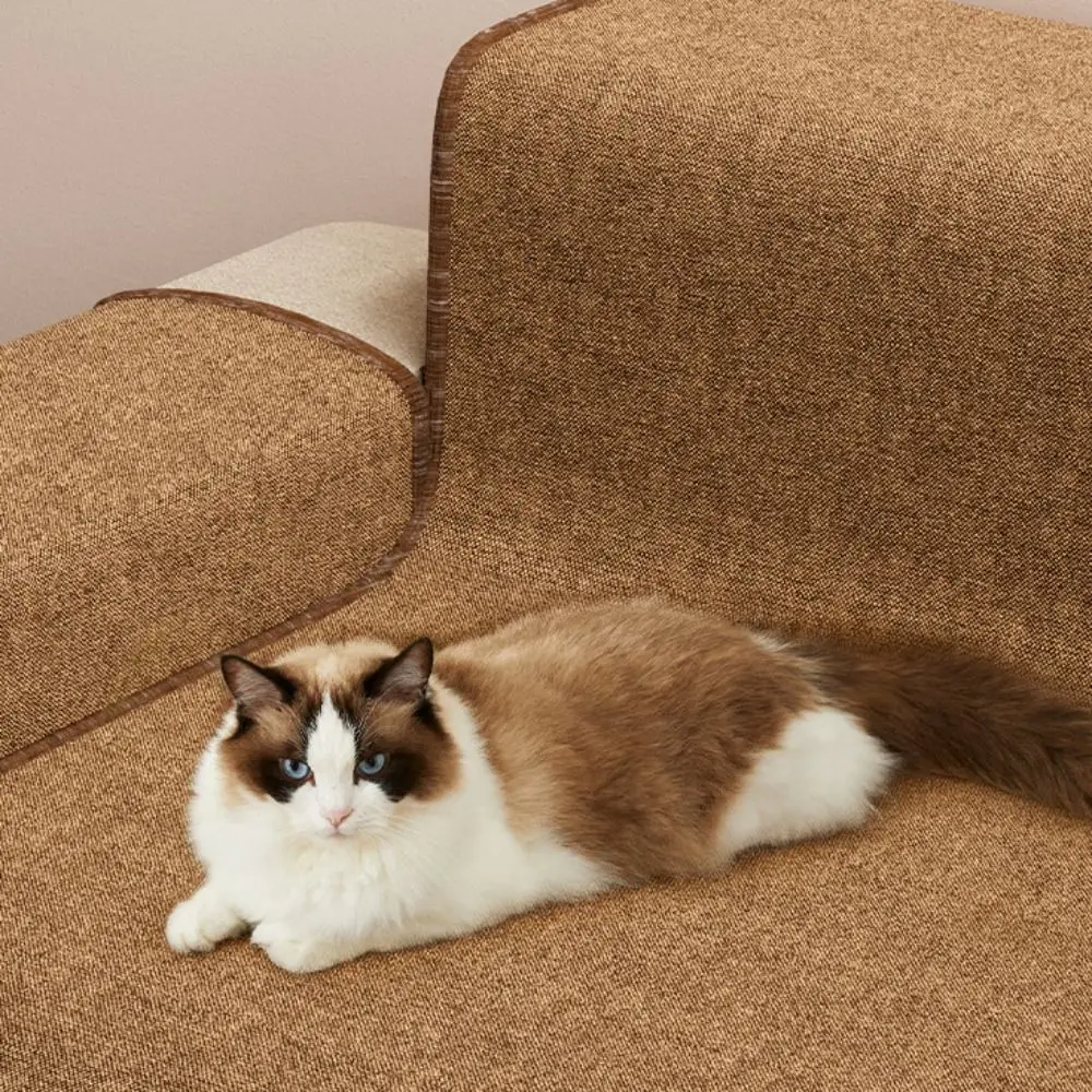 

Non-Slip Cat Scratching Mat Washable Anti-Moisture Cat Scratching Board Durable Jute Large Size Pet Claw Pad Claw Grinding