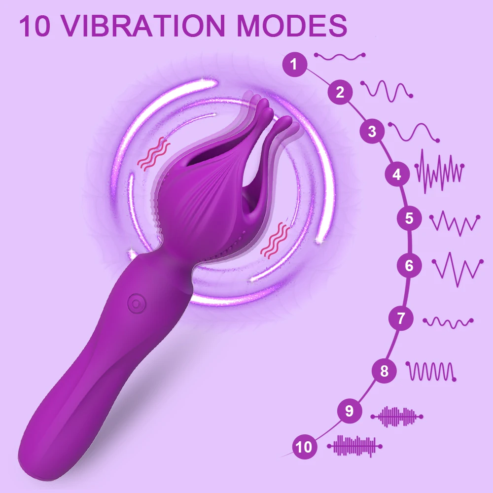 Powerful AV Vibrator for Women Clitoris Clit Stimulator Mini USB Rechargeable Vibrating Female Sex Toys Adults Masturbation