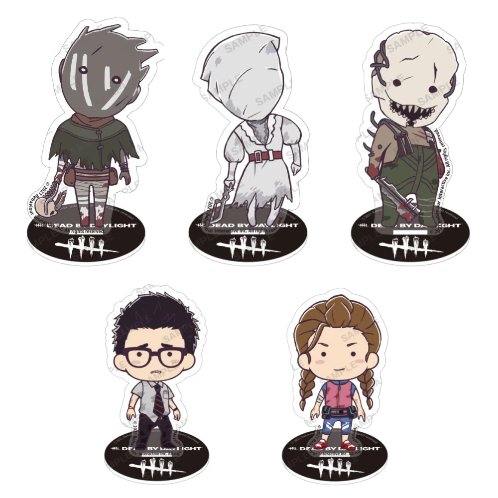 Cute 10cm Acrylic Stand Anime Model Game  Dead by Daylight Keychains Accessories Fans Gamer Gaming Gifts