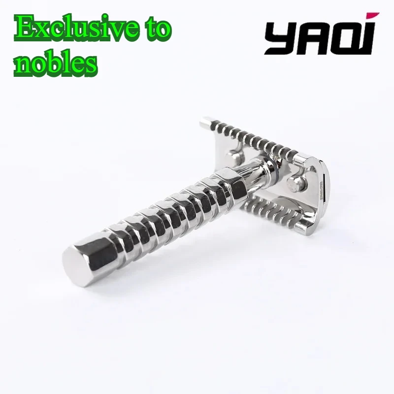 

Razor Man Stainless Steel Beard Shaver Yaqi Duomo Stainless Steel Safety Razor Collectibles Birthday Gift For Boyfriend