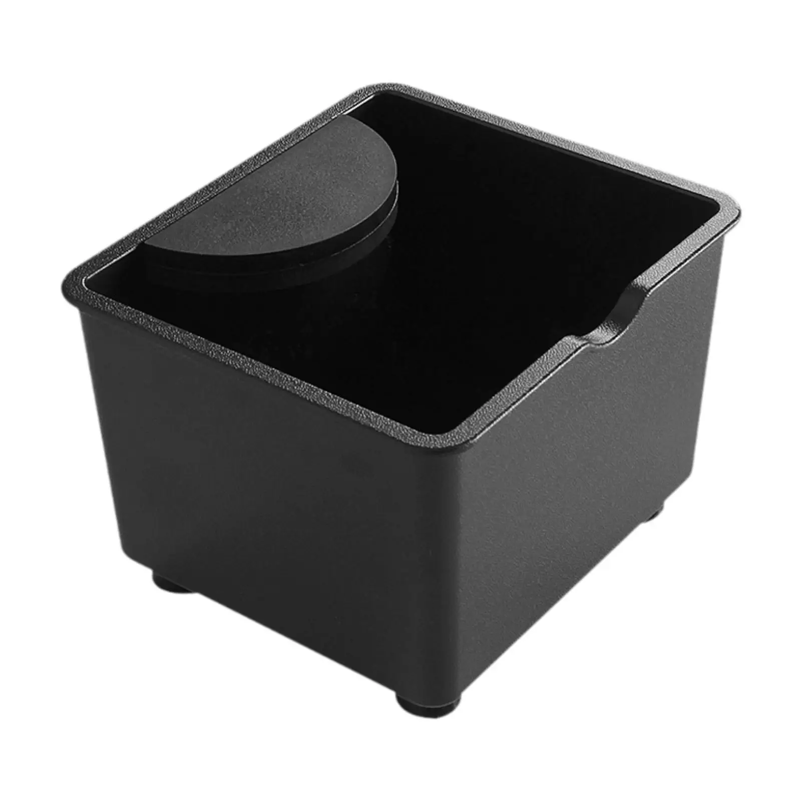 Coffee Ground Dump Bin Non Slip Coffee Waste Bin Coffee Ground Knock Box Coffee Ground Container for Counter Coffee Shop Bar