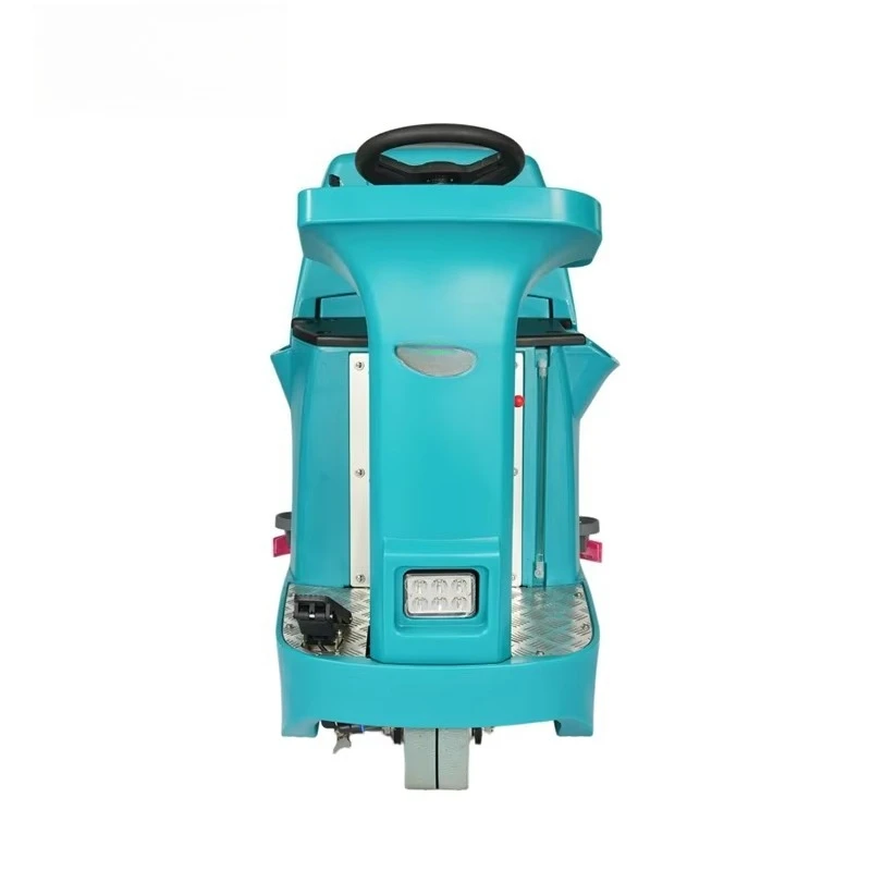 Ride on Floor Scrubber Automatic Industrial Floor Cleaning Machine Electric Self Propelled Commercial Floor Washer
