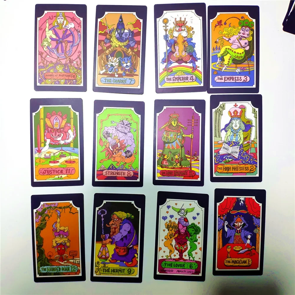 NEW Bizarre Adventure Tarot 22 Grand Akana + 9 Royal Gods 31 Anime Dio Jotaro Kujo Joseph Bruno Bucciarati JOJO Animation