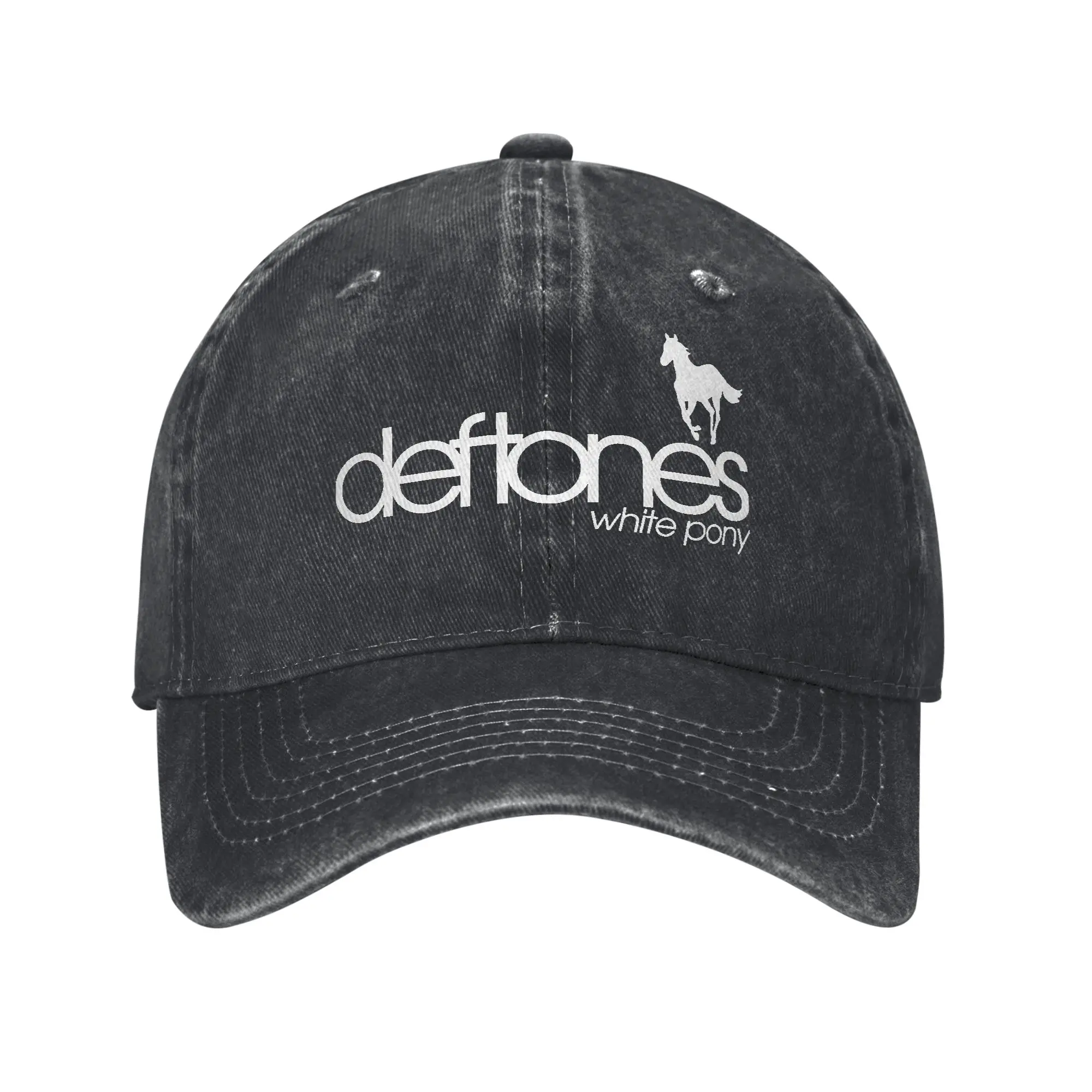 Deftones Snake Singer Men Women Baseball Caps Private Music Album Distressed Denim Caps Hat Adjustable Fit Headwear image 3
