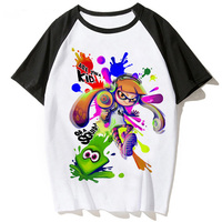 TShirts 3D Print FPS Graffiti Game Splatoon Child Casual Fashion Oversize Round Neck TShirt Kids Boys Girls Tees Tops Clothing