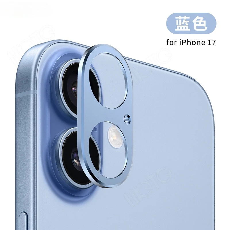 Aluminium-Metall-Rückkamera-Objektivschutz für iPhone 17 Pro Max Air 17Pro 17Air 17ProMax Hohlring-Objektivabdeckung