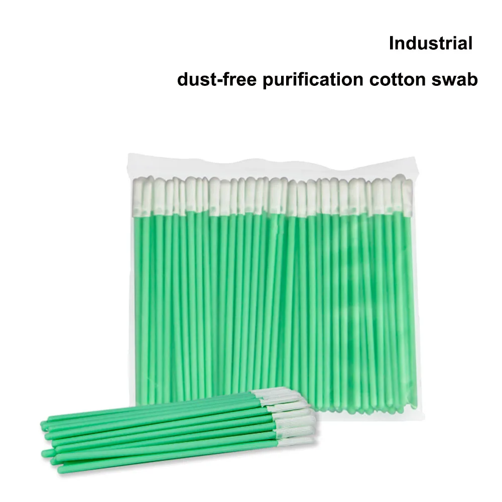 

Dust-free purification cotton swab industrial sponge swab laser protection lens optical lens photo machine ink brush wipe stick