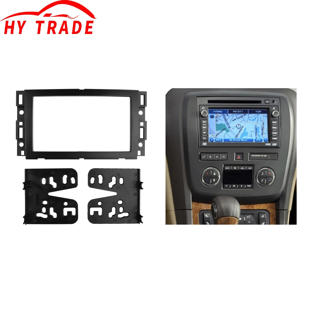 

Double DIN Fascia Radio for BUICK Enclave 2007+ CD/DVD GPS Stereo Panel Dash Mount Trim Kit Surround Frame Bezel Cover