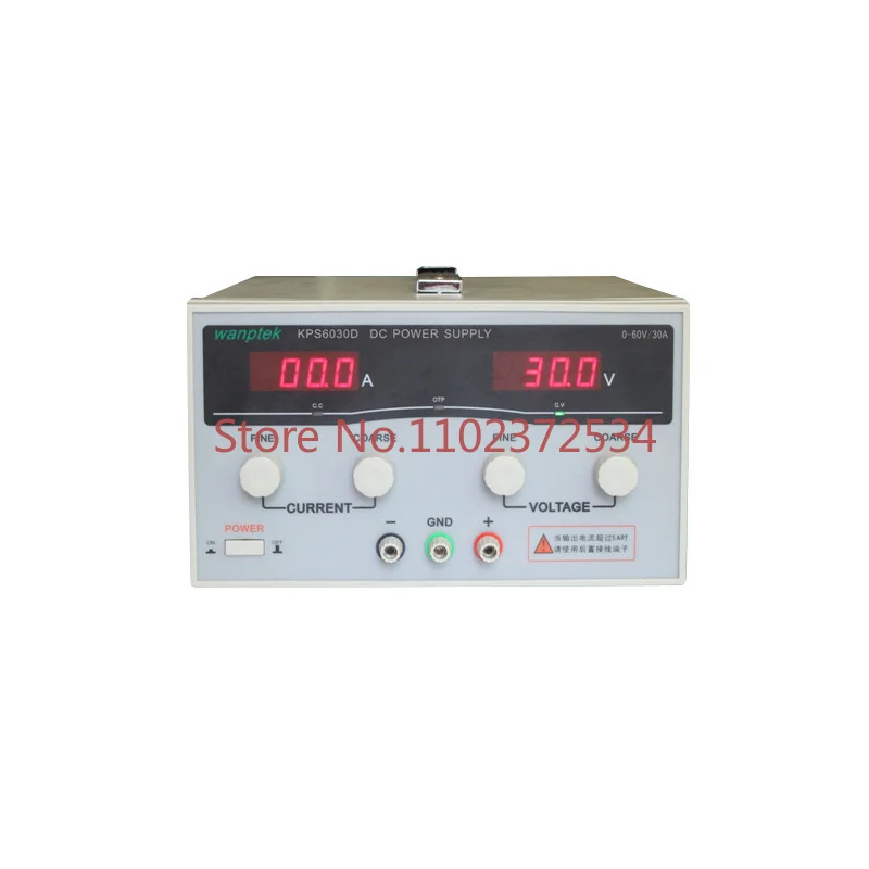 KPS6030D 60V 30A High Power Digital Adjustable Switching DC Regulated Power Source Lab Bench Variable Power Supply