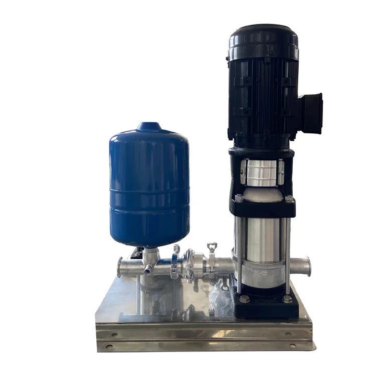 

Full Automatic Frequency Conversion 3 Stainless Steel Electric Vertical Multistage Centrifugal Booster Jet Hot Water Pump