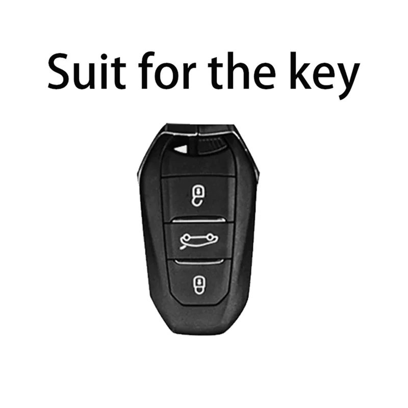 

Smart Remote Car Key Case Fob Bag For 408 308 2008 4008 3008 508 5008 508L 301 Ladies Key Cover Accessories