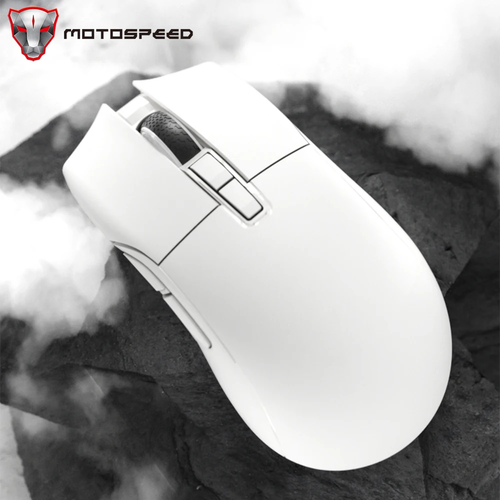 

Motospeed Darmoshark N3 Pro Esports Mouse 4k 8K Wireless Bluetooth PAM3395 Computer Gaming Mouse TTC 26000DPI For Office Laptop