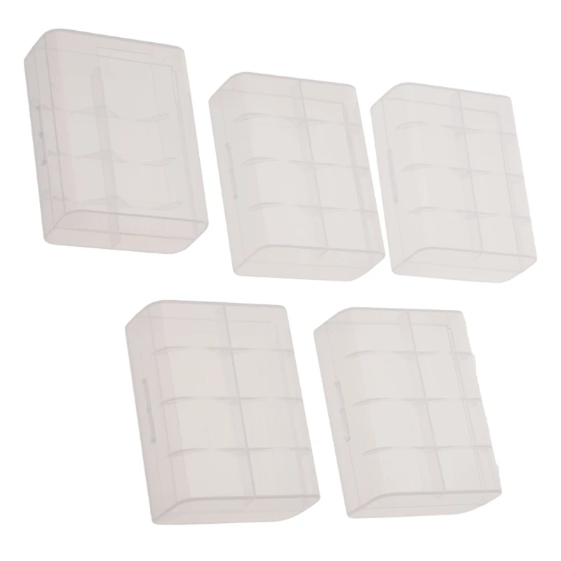 حامل بطارية عملي لحقيبة تخزين بلاستيكية للبطارية 2x26650 سهلة الحمل