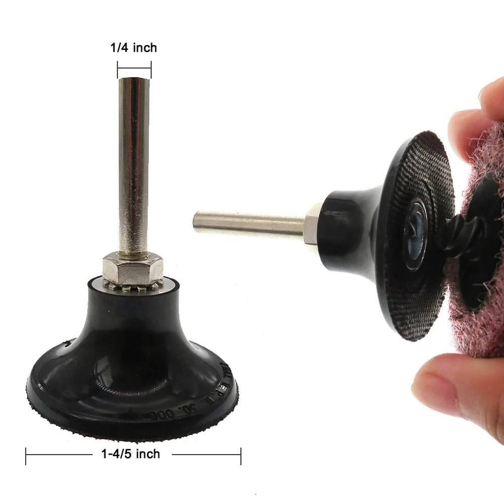 2 inch nylon torque sand disc set 46 pieces for grinding polishing metal stainless steel with spiral airflow design
