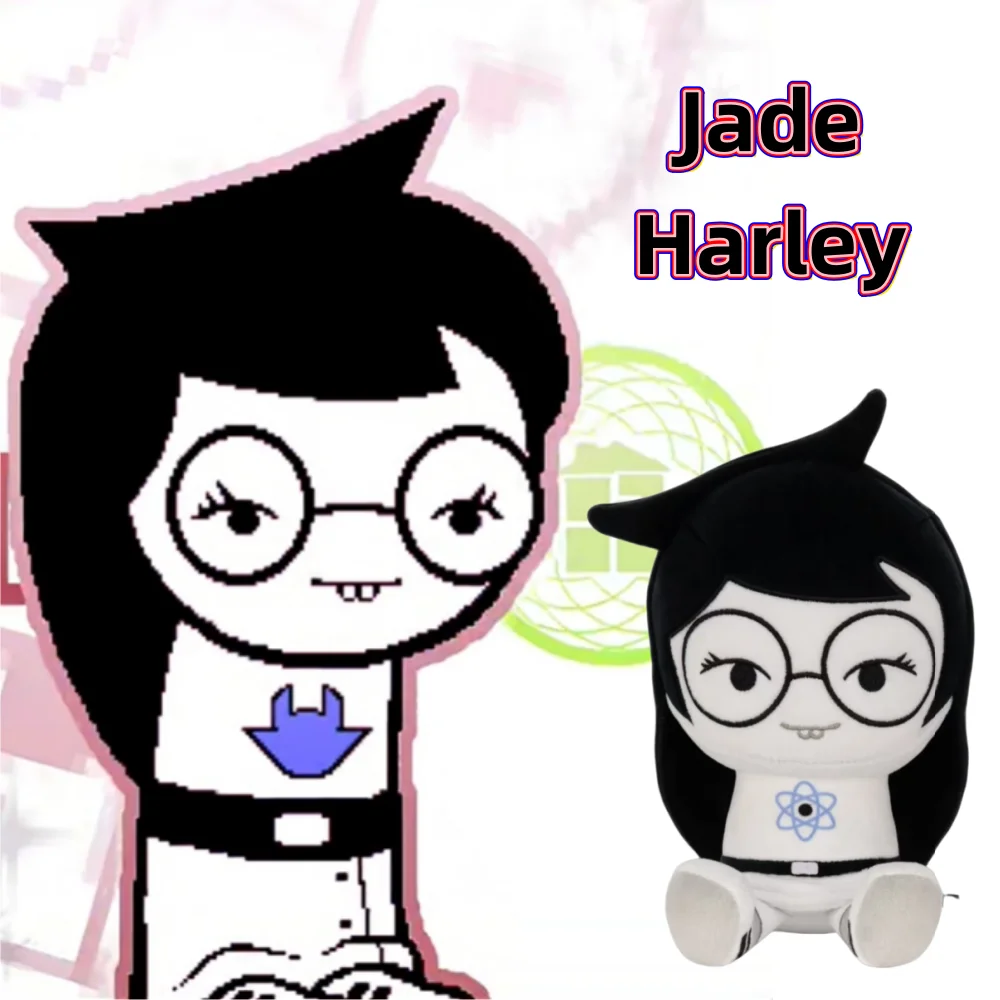 

Homestuck Jade Harley Plush Doll Cartoon Peripheral Plush Toy Kawaii Soft Home Ornament Christmas Birthday Gift For Fans