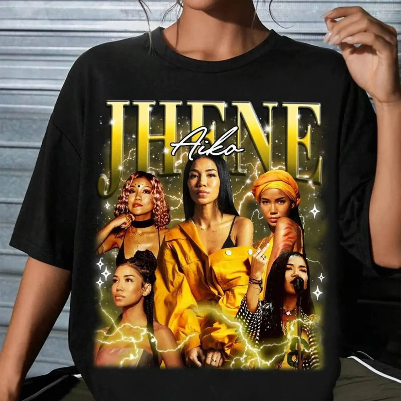 Jhene Aiko Bootleg Graphic T-Shirts Retro  Aiko Hoodie  Aiko