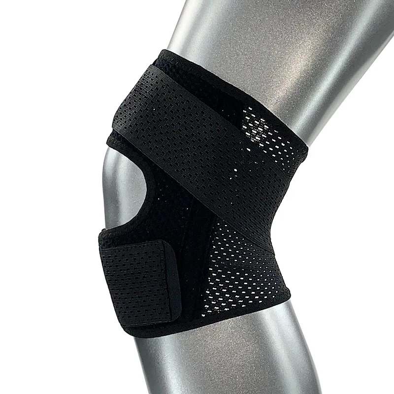 

Профессиональный компрессионный бандаж на колено, дышащая регулируемая поддержка колена для спортивных травм, снятие артрита, облегчение боли в суставах