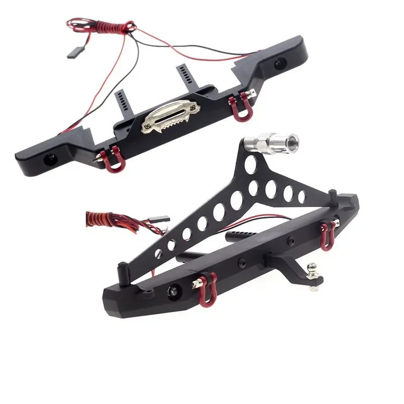 

RC Part Metal Front Rear Bumper for 1/10 RC Crawler TRX-4 Defender Axial SCX10 SCX10 iii 90046 AX103007