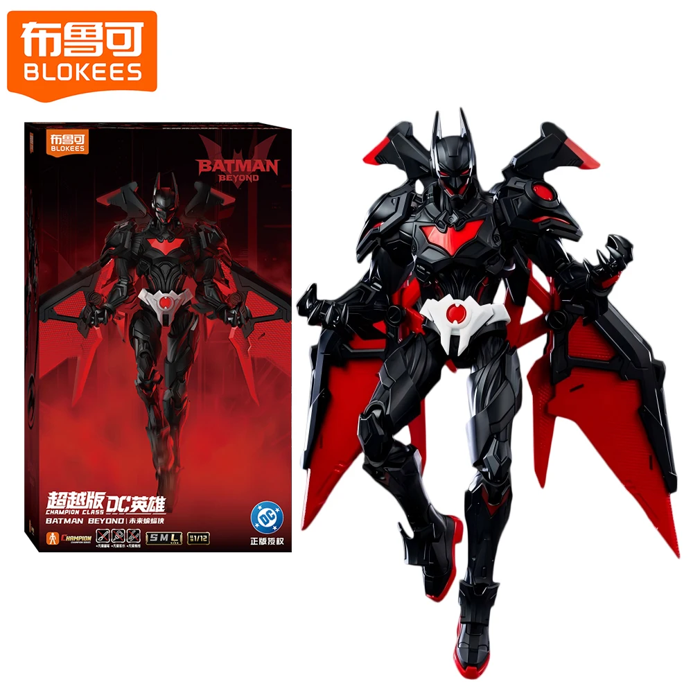 

Genuine Blokees DC Batman Beyond Action Figures Champion Class Series Poseable Model Collectible Toys Birthday Gifts for Boys