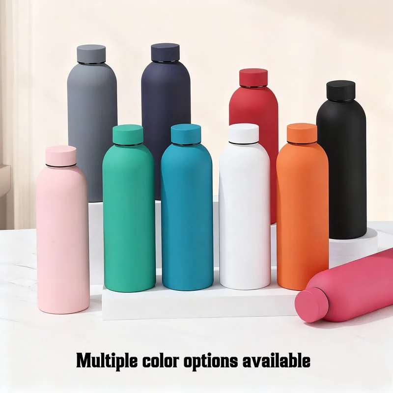 Customized Large Thermos Vacuum Flask Stainless Steel Portable Thermos Bottle Outdoor Sports Water Bottle Travel Mug 500-1000ml