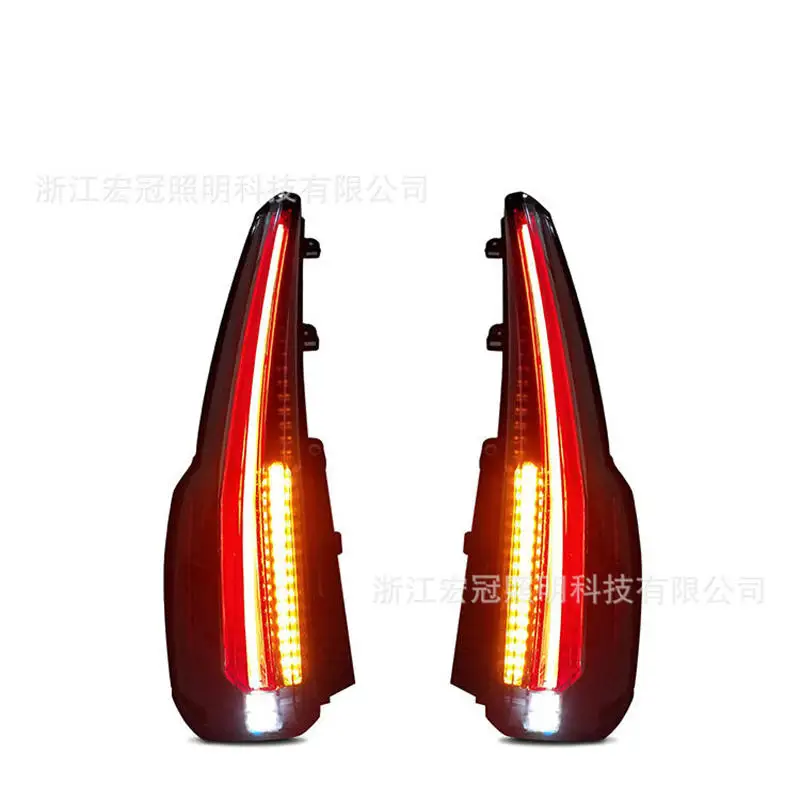 Car LED Rear Lamp Assembly For GMC YUKON 2015-2020 Dynamic Streamer Turn Signal Indicator Brake Reverse Parking Running Light