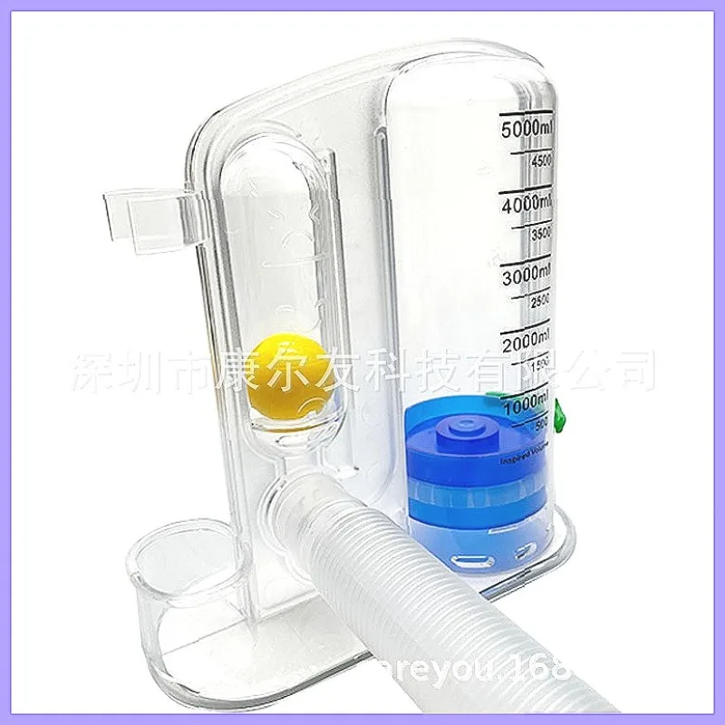 Capacity Breathing Exerciser - Portable COPD Respiratory Trainer for Lung Strength & Pulmonary Rehabilitation