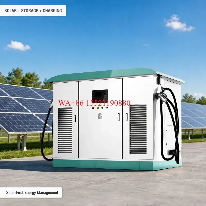WMWMNU Mobile All-in-One Energy Storage Charging Station for Highway Service Areas Bus Stations Emergency Rescue EV Fast