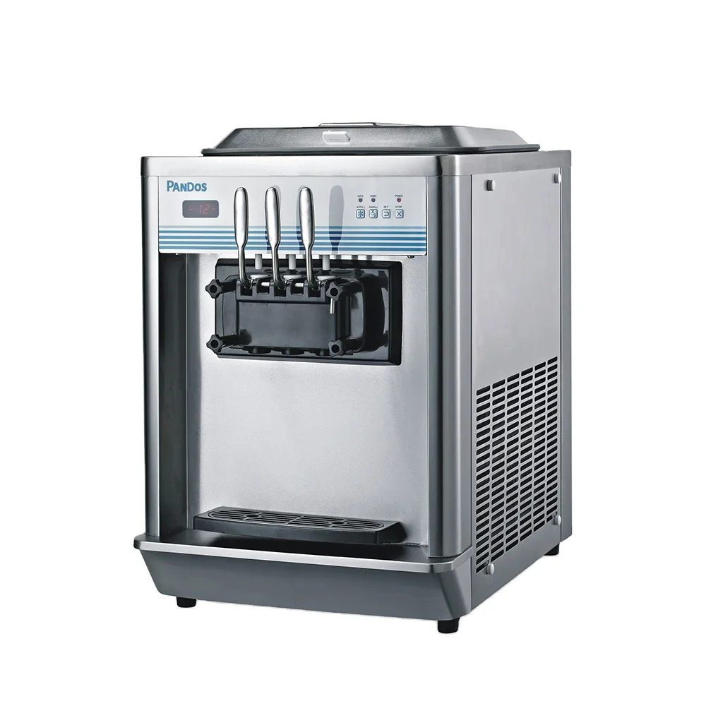 LR-IC-8T Commercial Countertop Soft Ice Cream Machine for Bakery and Hotel Use Category Ice Cream Machine