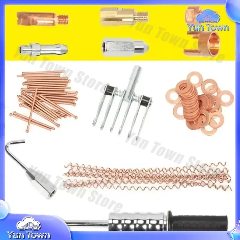 Portable Stud Welder Dent Repair Kit for Auto Body 110V 220V Stud Car Dent Puller Stud Welding Tool Set