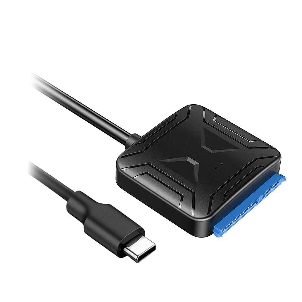 

Type-C to Hard Disk Data Cable 2.5-inch 3.5-inch Adapter USB 3.0 High Speed Laptop SSD Router Backup