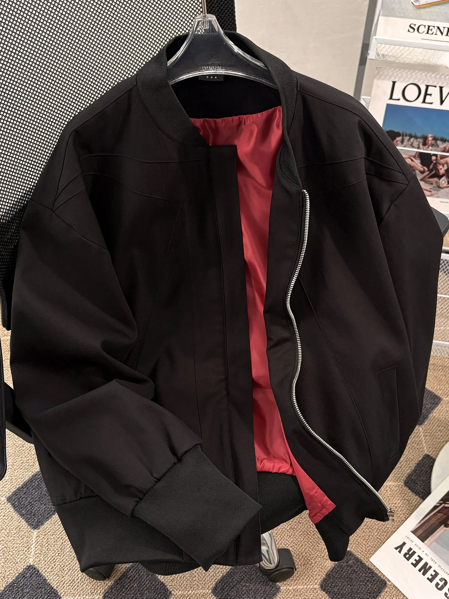 

Spring Autumn Baseball Jaet Men Color Casual Trendy Sport Youth Loose Fit PU Leather Jaet Summer Thiened Regular ...