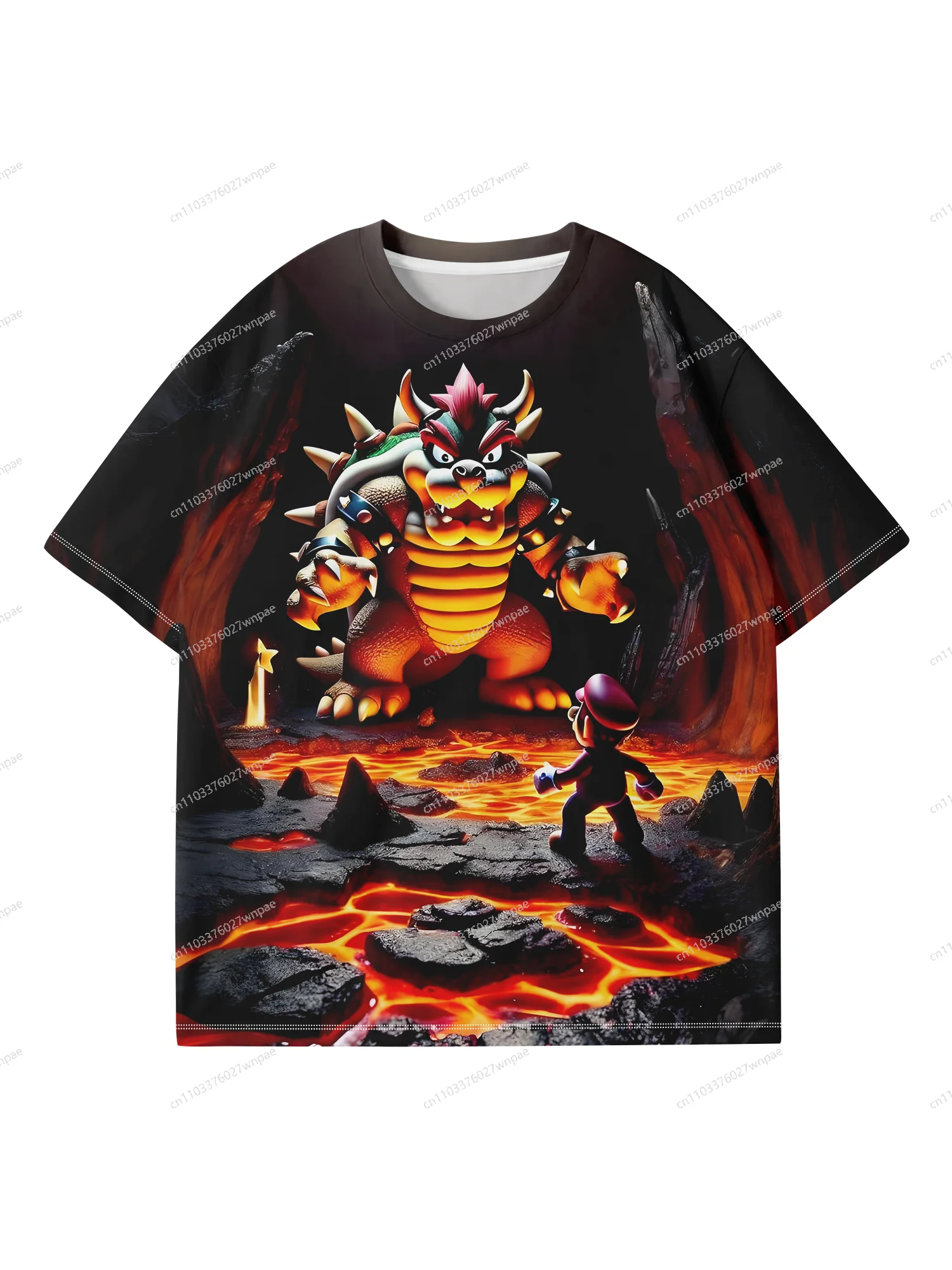 تي شيرت Topsell Global Hit Super Mario ثلاثي الأبعاد مطبوع: أنيق ومريح رياضي كاجوال كلاسيكي، جاهز للاهدايا للجنسين البالغين والأطفال