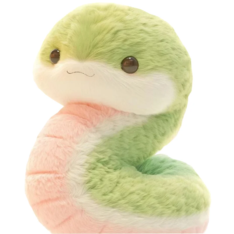 Muñeco de peluche de serpiente de 25cm, almohada suave, muñeca de serie de animales de serpiente bonita, almohada cómoda y bonita, regalos de fiesta de cumpleaños y Navidad