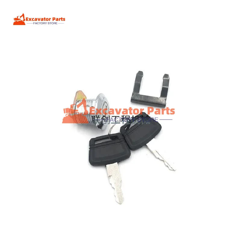 For Hitachi 60 70 120 200 210 240 330Side door lock hydraulic pump side door lock cylinder door lock Excavator Parts