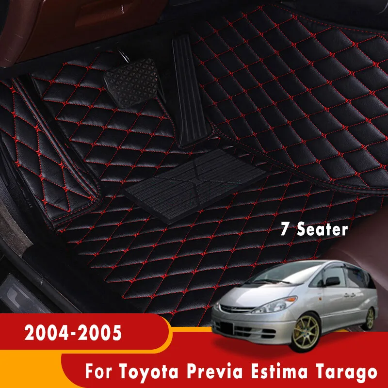 

For Toyota Previa Estima Tarago 2004 2005 (7 seats) Car Floor Mats Auto Interiors Accessories Parts Carpets Foot Rugs Pads Cover