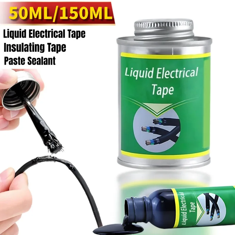 Liquid Electrical Tape Insulating Tape Rubber Electrical Wire Cable Coat Fix Line Glue Liquid Insulation Paste Sealant  Fix Line