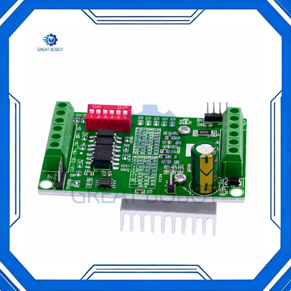 TB6560 TB67S109 3A Stepper Motor Driver 32 Microsteps for NEMA17 NEMA23 42 57 Stepper Motors