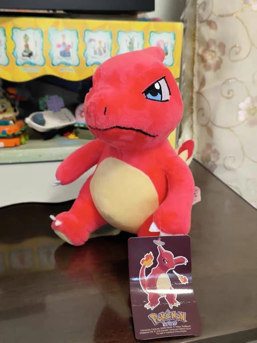 Pokemon Charmeleon  Plush Toys Charmender Evolution Stuffed Doll Charizard Peluche Anime Peripheral Exquisite Gift for Kids Fans