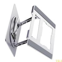 Y5LA Adjustable Laptop Stand for Desk Metal Foldable Laptop Risers Portable Laptop