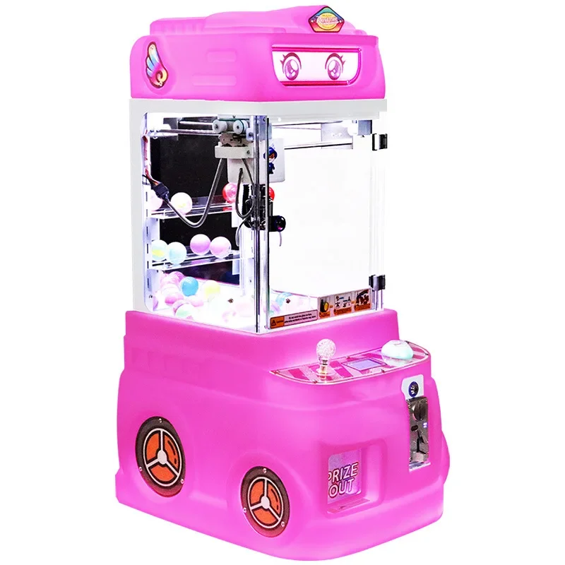 Cheap Coin-Operated Mini Fire Truck Doll Prize Plush Toy Arcade Machine Coin Pusher Gift Game