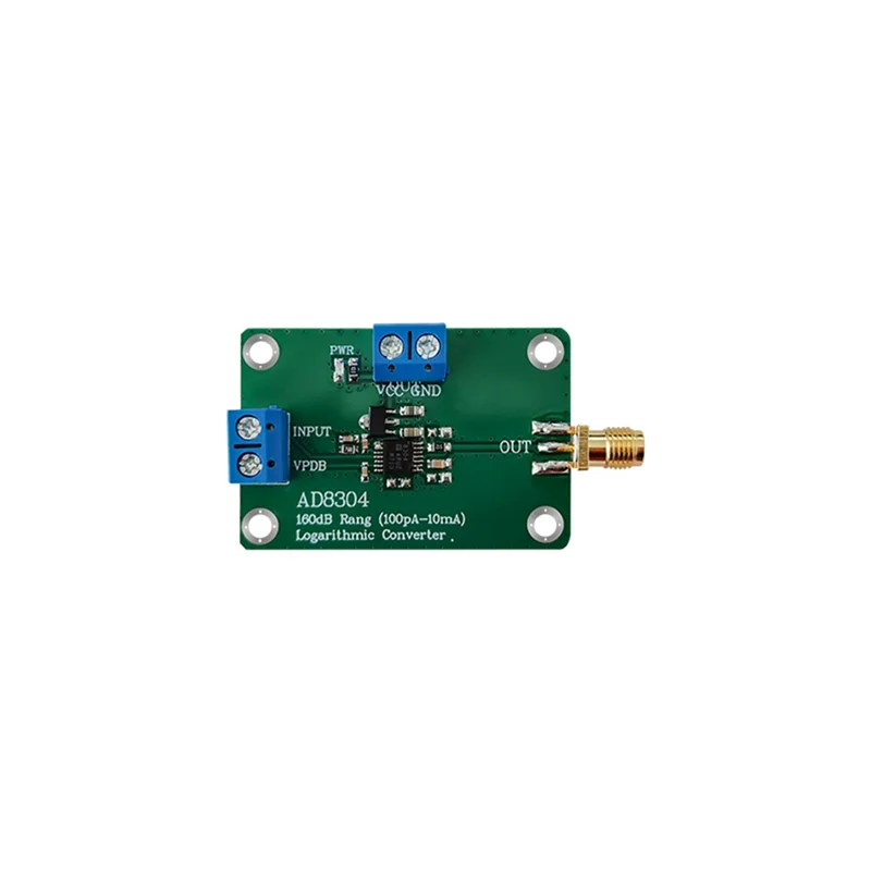 Excellent-AD8304 Modulo amplificatore radio Log RF Modulo logaritmico Rilevatore di log a chip singolo Modulo di convenienza multifunzione