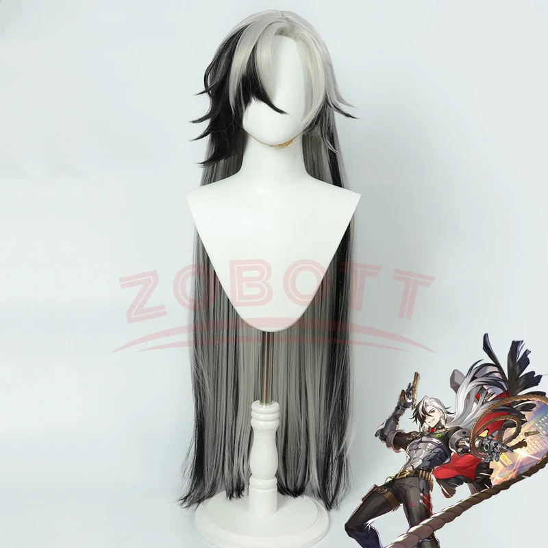 Gra Honkai: Star Rail Boothill Cosplay Rekwizyt Peruka Pistolet Boothill Rekwizyt Pistoletka PVC 35cm Rekwizyt na Halloween Imprezę Kobiety Mężczyźni Comicon