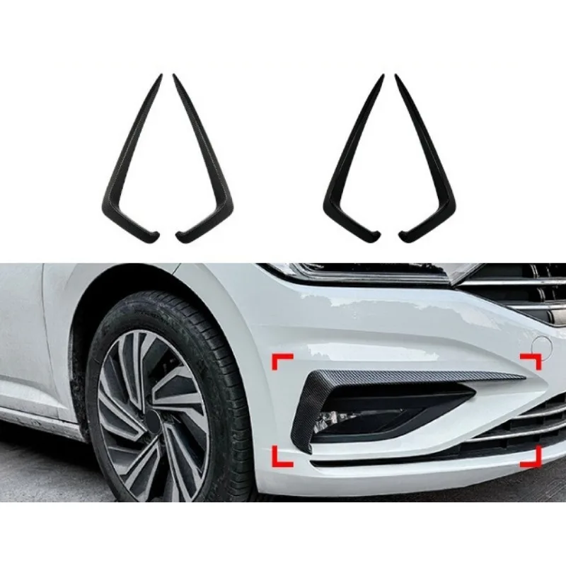 

Накладка на воздухозаборник переднего бампера для VW Jetta MK7 GLI R-Line S SE SEL 2019-2021, глянцевый черный, в гоночном стиле, тюнинг, аксессуары для автомобиля